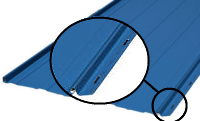 pro-snap concealed fastener metal roofing